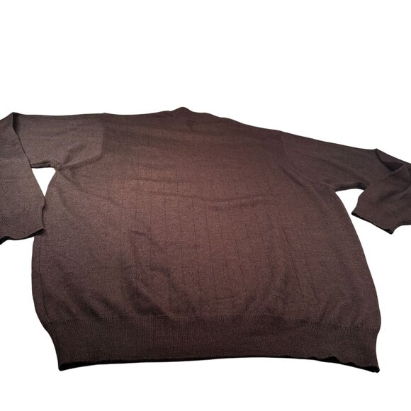 Joseph Lyman Crewneck Sweaters Mens Fine Merino Wool Italy Bundle Gray Brown - Picture 5 of 16